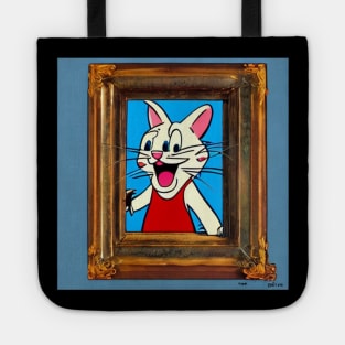 Rabbit blue chip Tote