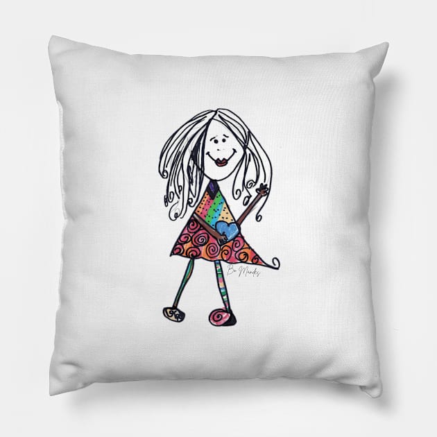 Good girls are bad girls that never get caught. Pillow by FilMate