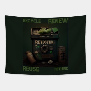 recycle reuse renew rethink Tapestry