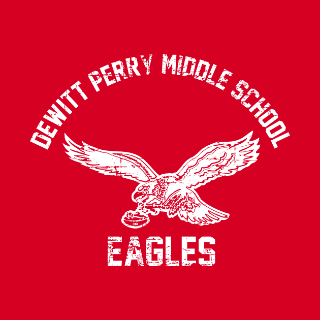 Dewitt Perry Middle School White by Fresh Fly Threads