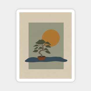 Bonsai Sun Magnet