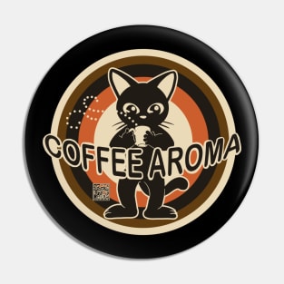 Coffee aroma Pin