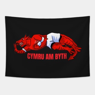 CYMRU AM BYTH WALES FOREVER Tapestry