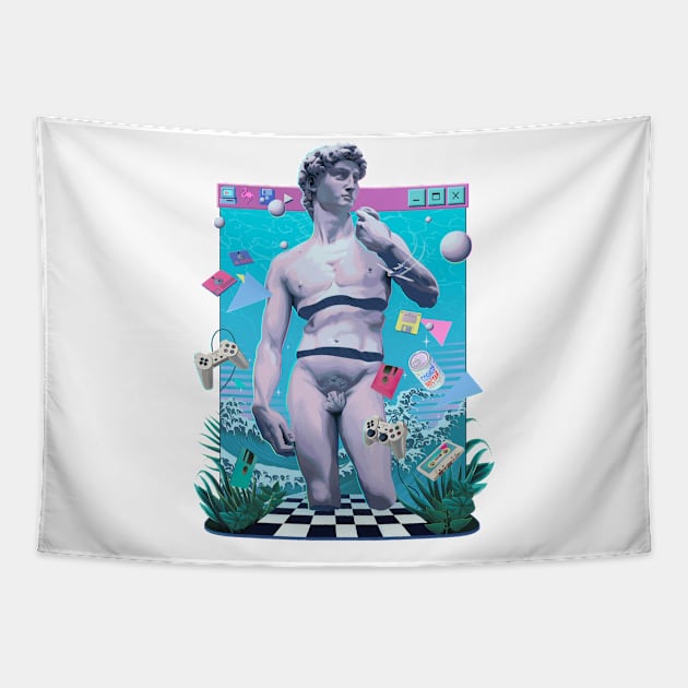 Vapor David Tapestry by Mr.Melville