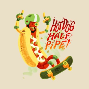 Hot Dog Halfpipe T-Shirt