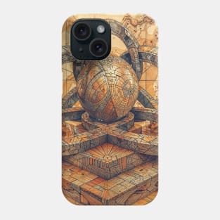 Celestial Art: Abstract Designs Phone Case