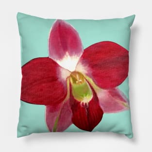 Orchid Flower Pillow