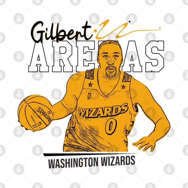 Gilbert arenas | retro by Aloenalone