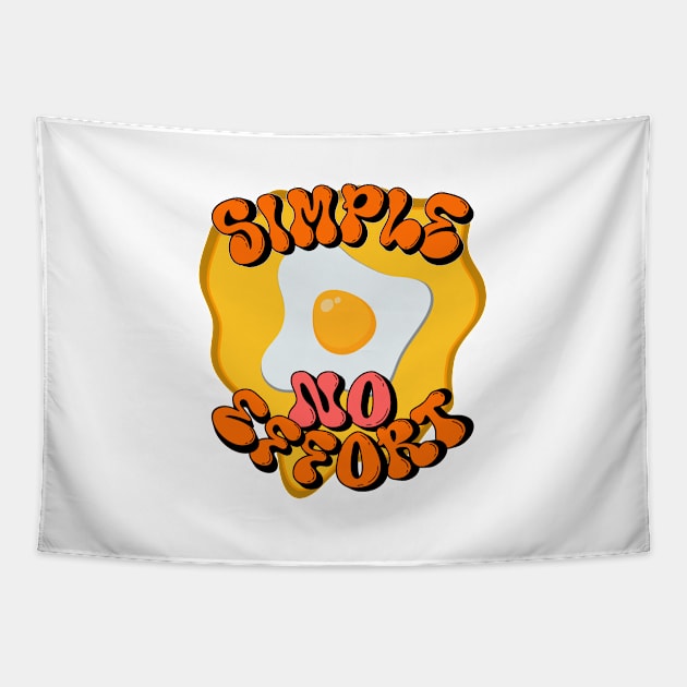 simple no effort with Sunny side up Tapestry by idbihevier