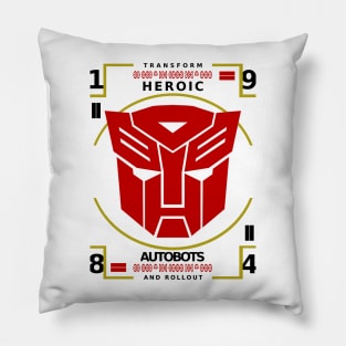 Heroic Autobots Pillow