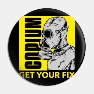 Copium - Get your fix Pin