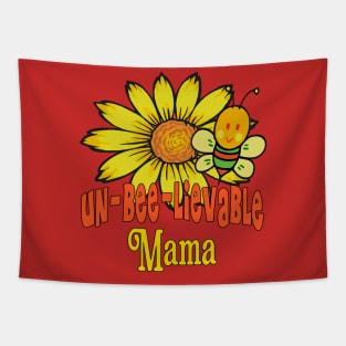 Unbelievable Mama Sunflowers and Bees Tapestry