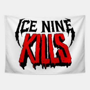 Ice Music Nine Band Kills  – Retro Punk Funny 2 Tapestry