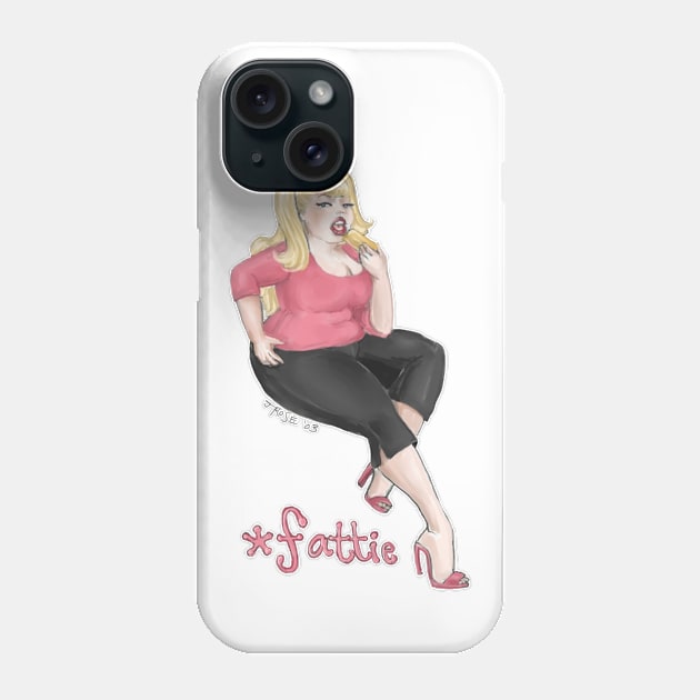 Original *Fattie Phone Case by cheeseblarg