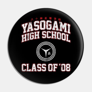 Yasogami High School Class of 08 Pin