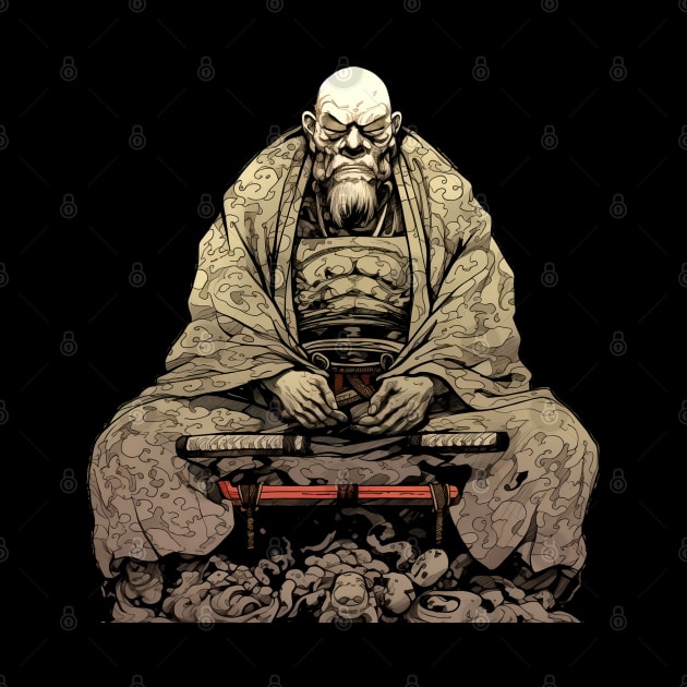 47 Ronin Day 4: Ako Gishi Sai, December 14 (47 Ronin) on a dark (Knocked Out) background by Puff Sumo