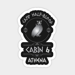 Cabin #6 in Camp Half Blood, Child of Athena – Percy Jackson inspired design Magnet