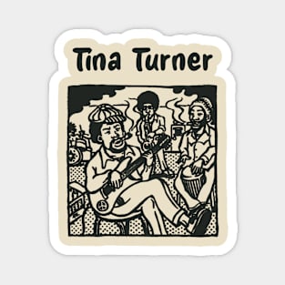 tina ll reggae jaming Magnet