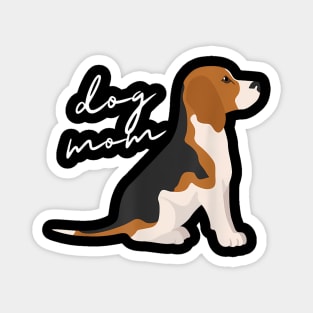 Beagle Dog Mom Woman Magnet
