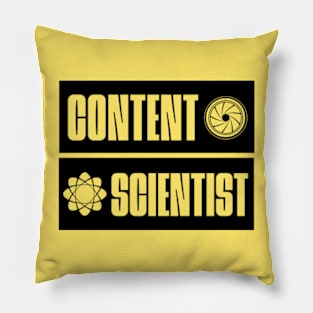 Content Scientist Pillow