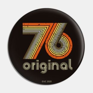 76 original logo Pin