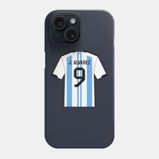 Alvarez World Cup 2022 Champion Jersey Phone Case