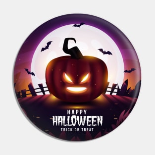 Happy Halloween - Trick or Treat Pin