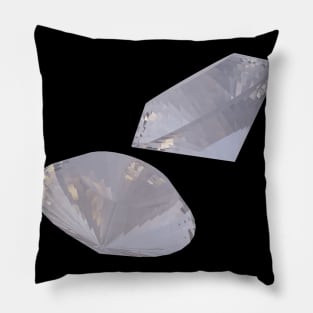 3D diamonds Pillow