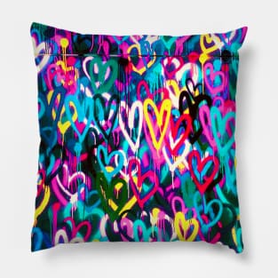 HEARTS STREET Pillow