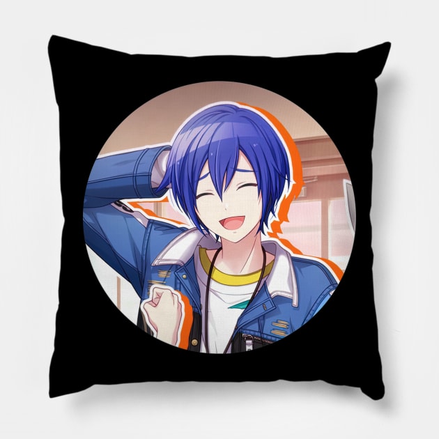 A Lively Dj Appears Kaito Pillow by IainDodes