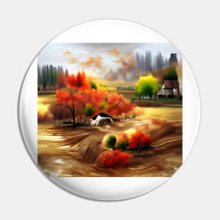 Autumn Fields Pin