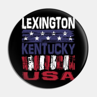 Lexington Kentucky USA T-Shirt Pin