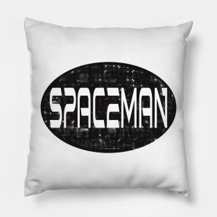 Planet X Spaceman Logo Science Fiction Sci fi Pillow