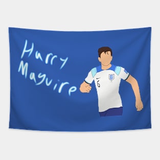 Harry Maguire England with name Tapestry