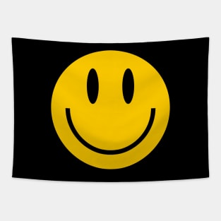 happy face smiley face emoji Tapestry