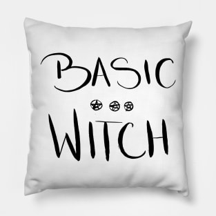 Basic Witch - Black Pillow