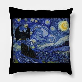 Starry Night on Bald Mountain Pillow