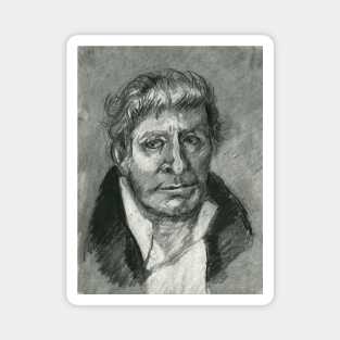 Antonio Salieri - charcoal portrait Magnet