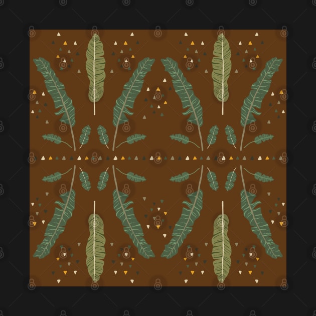 Leaf Jungle Pattern by machare