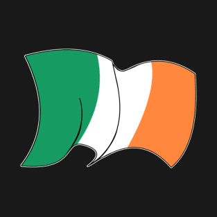 flag of the Republic of Ireland - sports, flags, and culture inspired designs T-Shirt