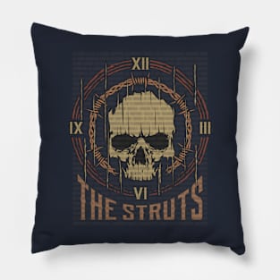 The Struts Vintage Skull Pillow