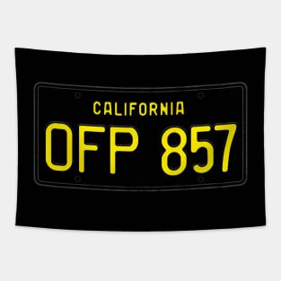 Herbie - License Plate Tapestry