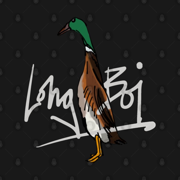 Long Boi Mallard Duck by sketchnkustom