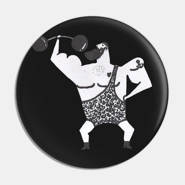 Strong Man, looking good muscle man! Pin by krisevansart