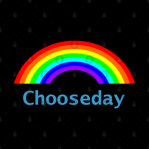 Tuesday Chooseday Rainbow by ellenhenryart