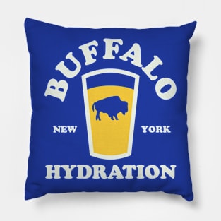 Buffalo New York Beer Buffalo Hydration Funny Pillow