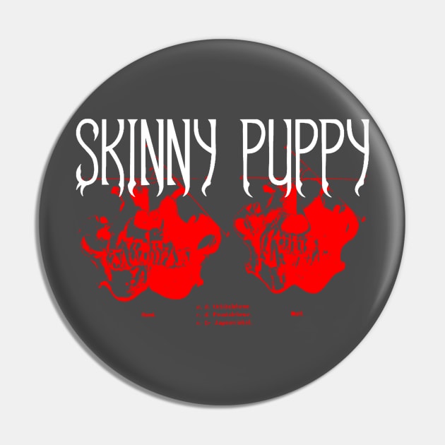 Skinny Puppy Pin by Teejaaymax