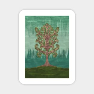 Ashen tree Magnet