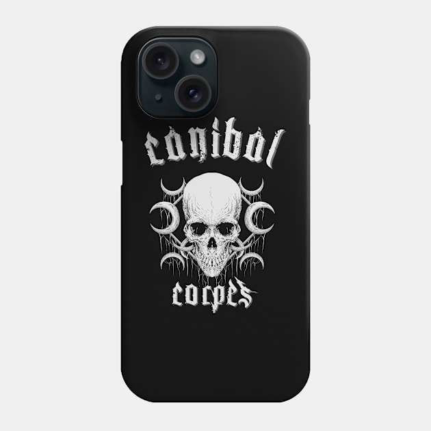 canibal in the darkness Phone Case by ramon parada