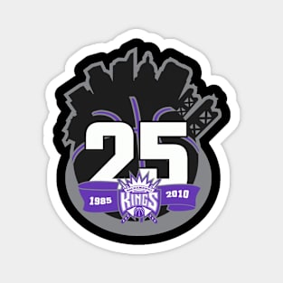 25th Anniversary Of The Kings City Magnet